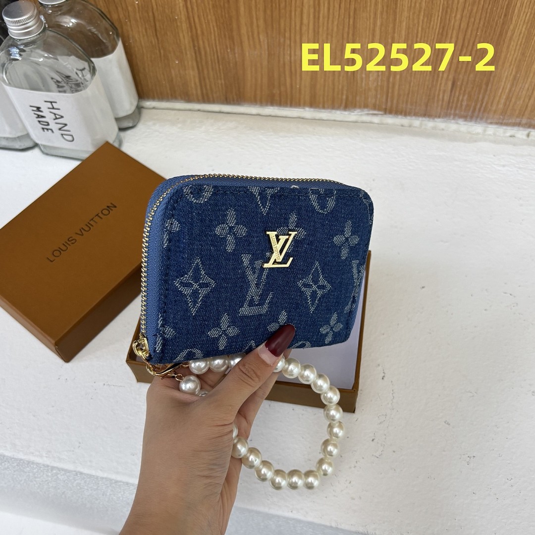 Louis Vuitton Zippy Wallet Monogram Denim · EL52527 — תמונה 9