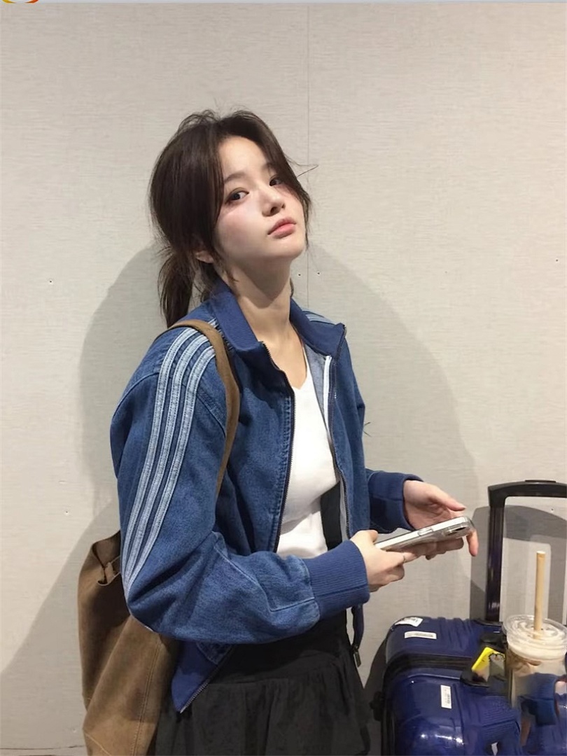 Adidas Firebird Track Top Denim · LA2570 — תמונה 14