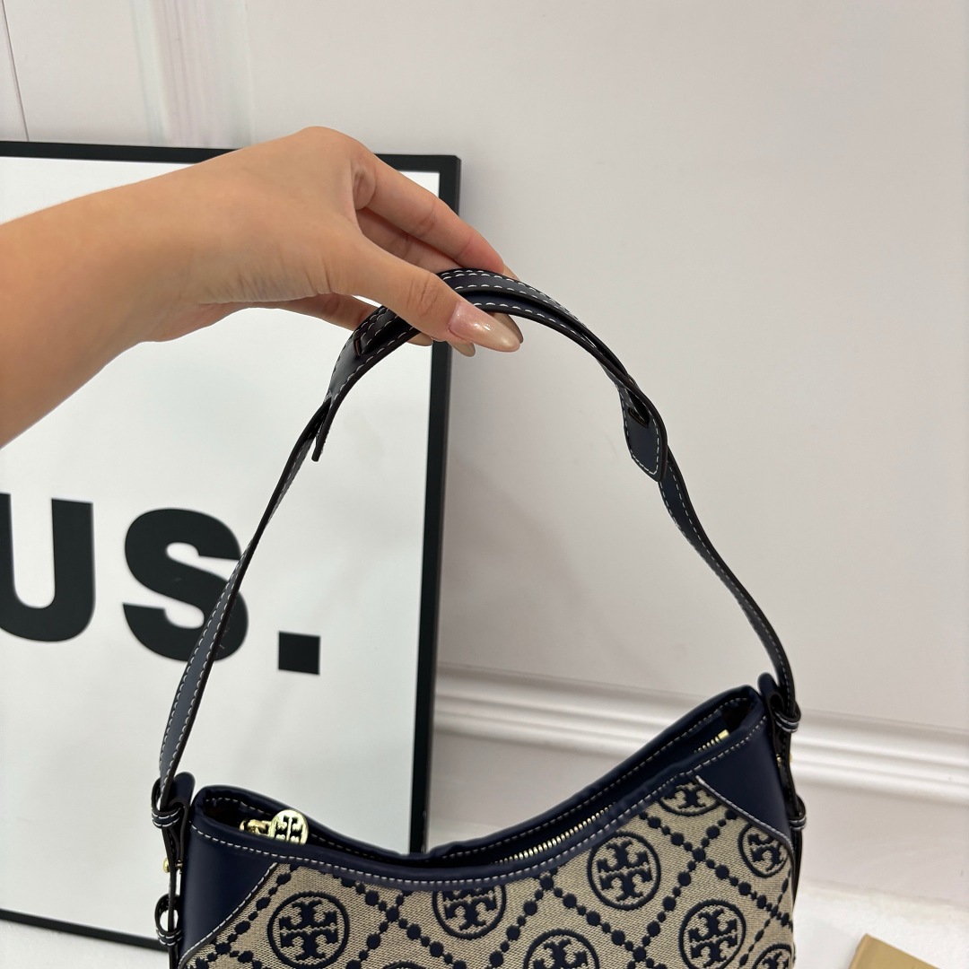 Tory Burch T Monogram Crescent Bag · ET8681 — תמונה 10