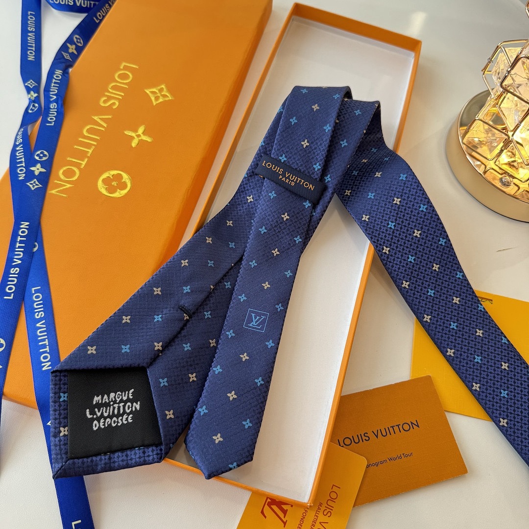 Louis Vuitton Pinstripes Micro Flower Tie · WL78690 — תמונה 11
