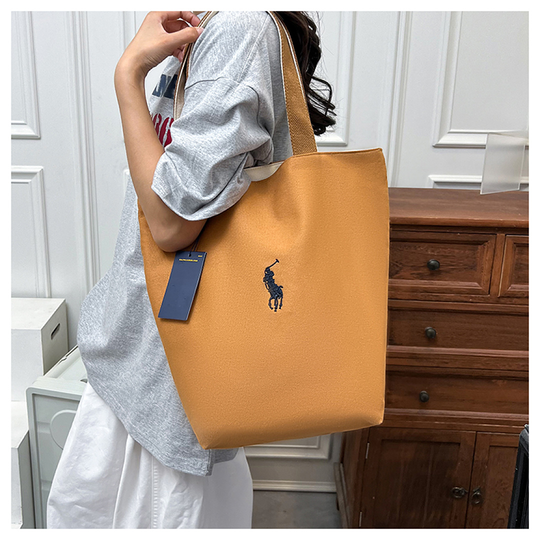 Ralph Lauren Polo Bear Twill Shopper Tote · DP9342 — תמונה 5