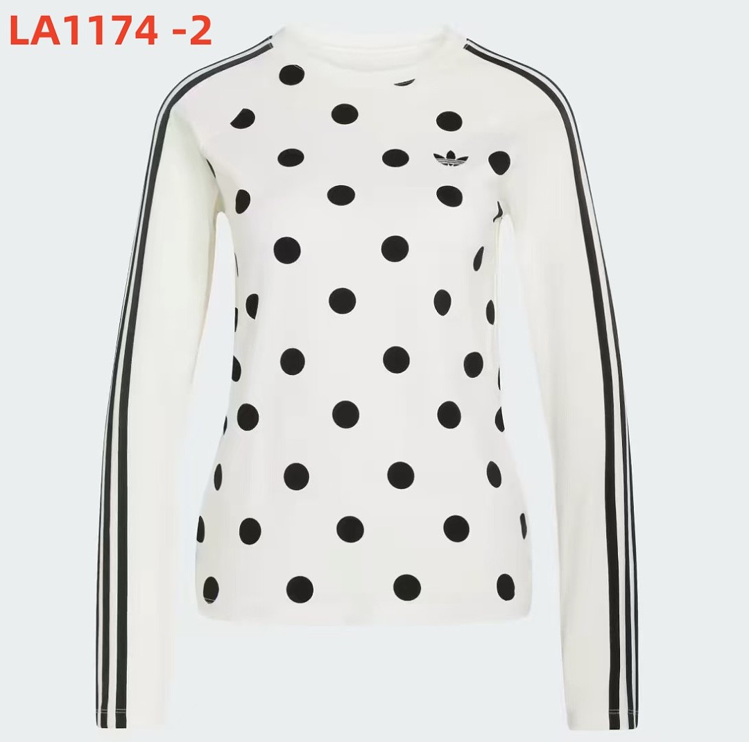 Adidas Polka Dots Slim Long Sleeve · LA1174