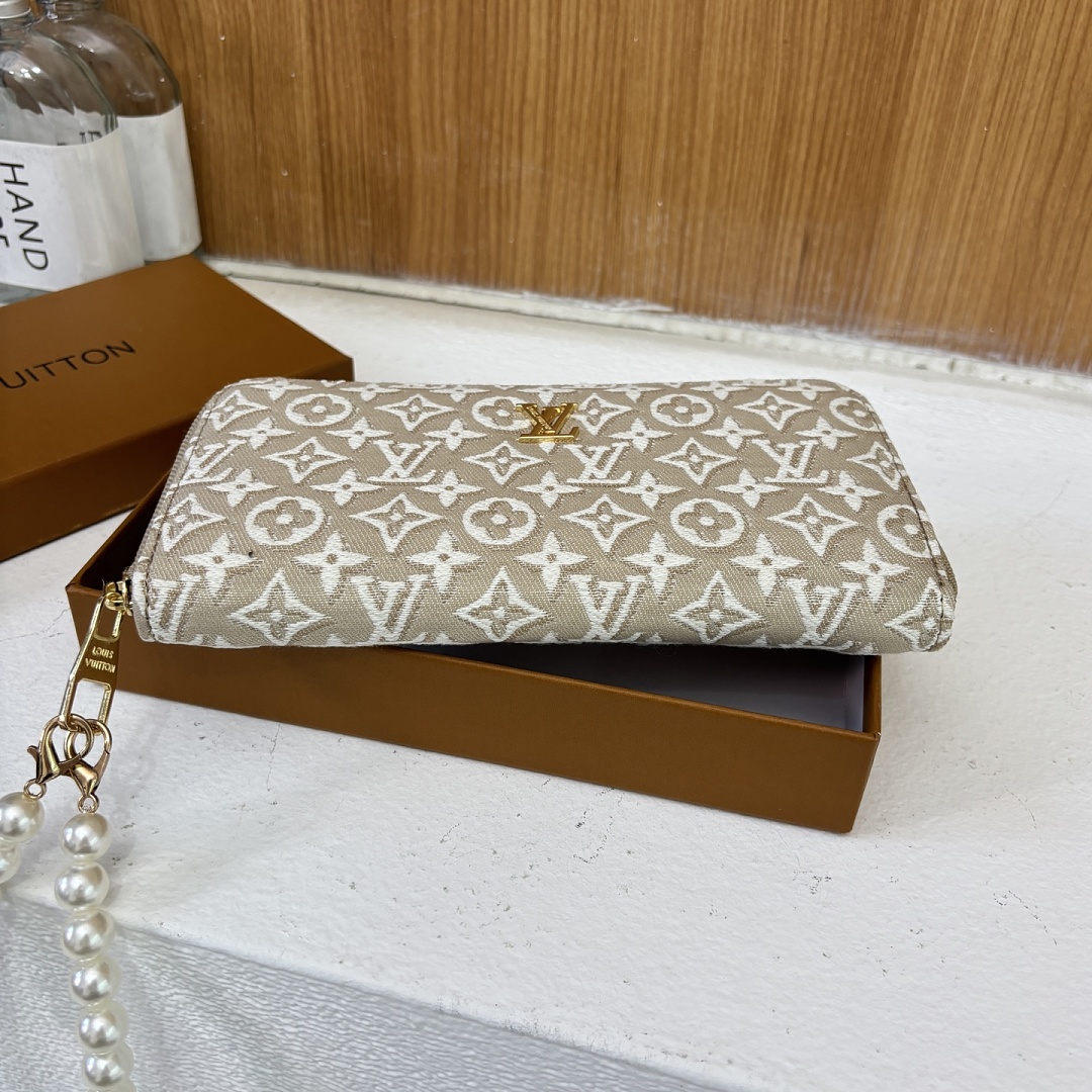 Louis Vuitton Zippy Wallet Monogram Denim · EL52527 — תמונה 30