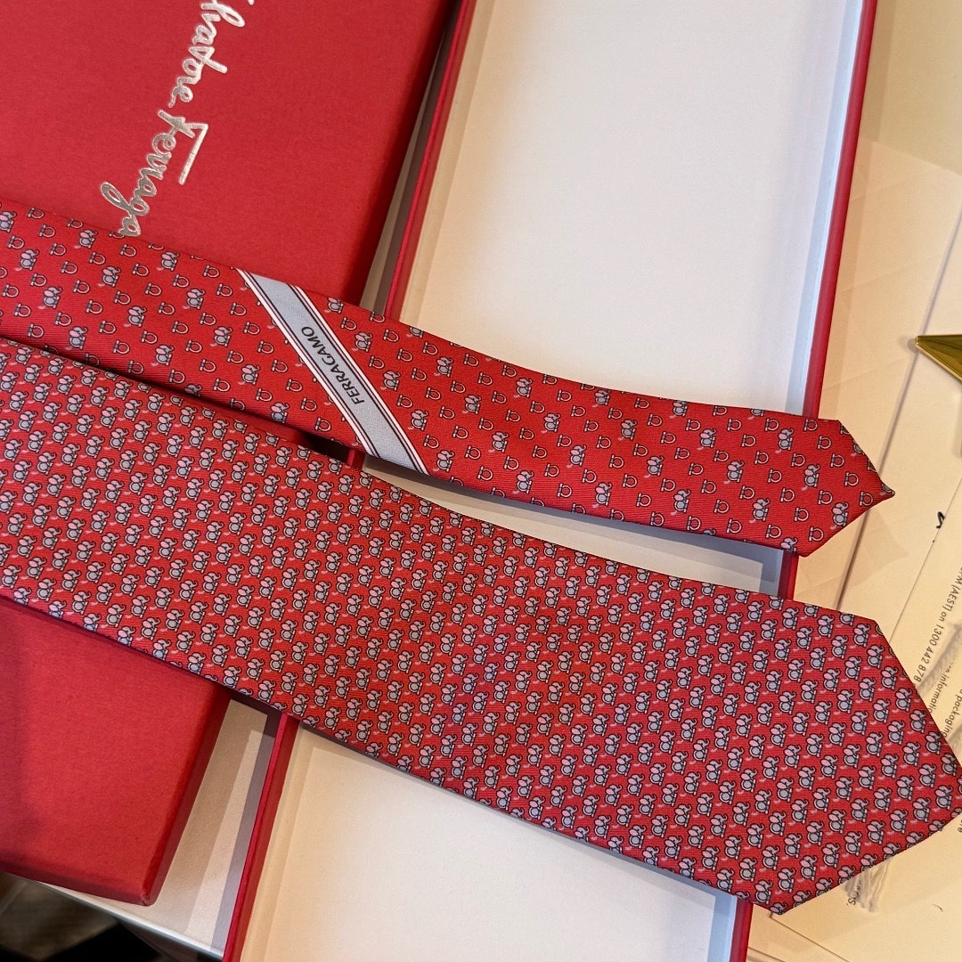 Salvatore Ferragamo — עניבה · WF48577 — תמונה 9
