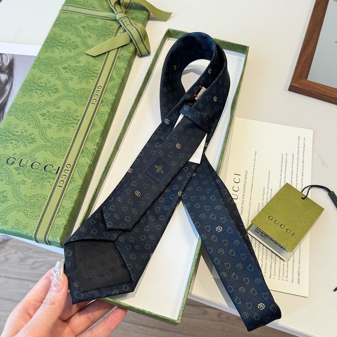 Gucci GG silk jacquard tie · WG68042 — תמונה 16