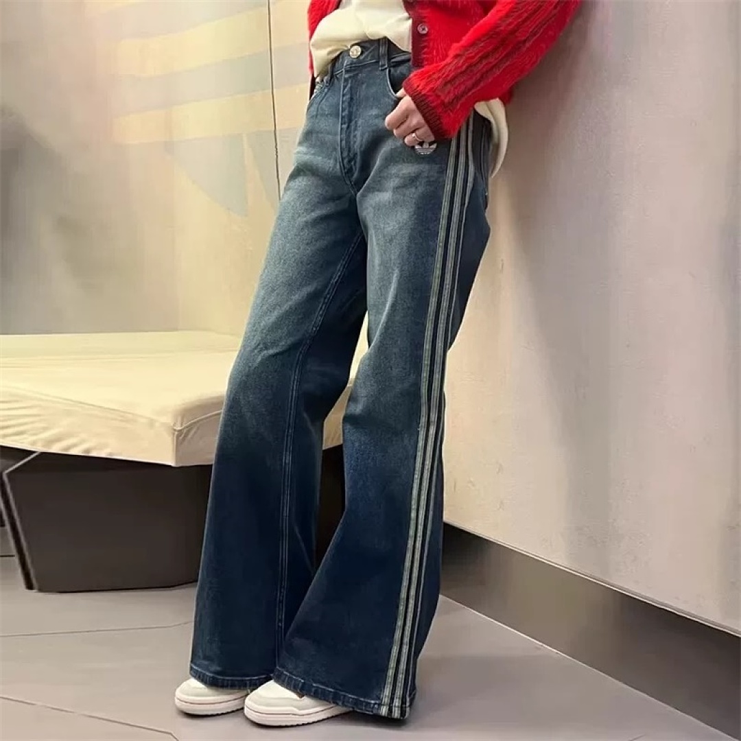 Adidas Adicolor Denim Firebird Pants · LA3173 — תמונה 25