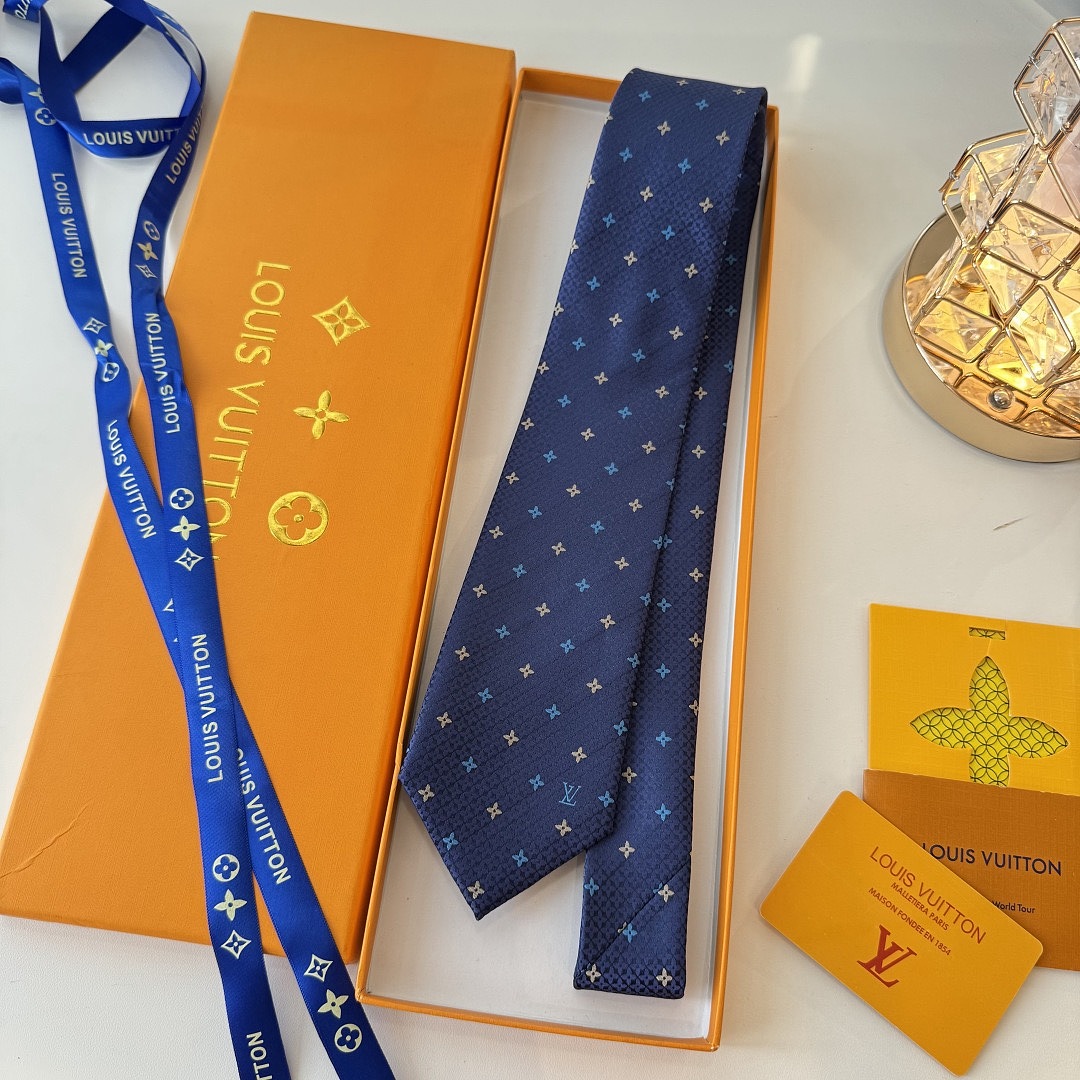 Louis Vuitton Pinstripes Micro Flower Tie · WL78690 — תמונה 12