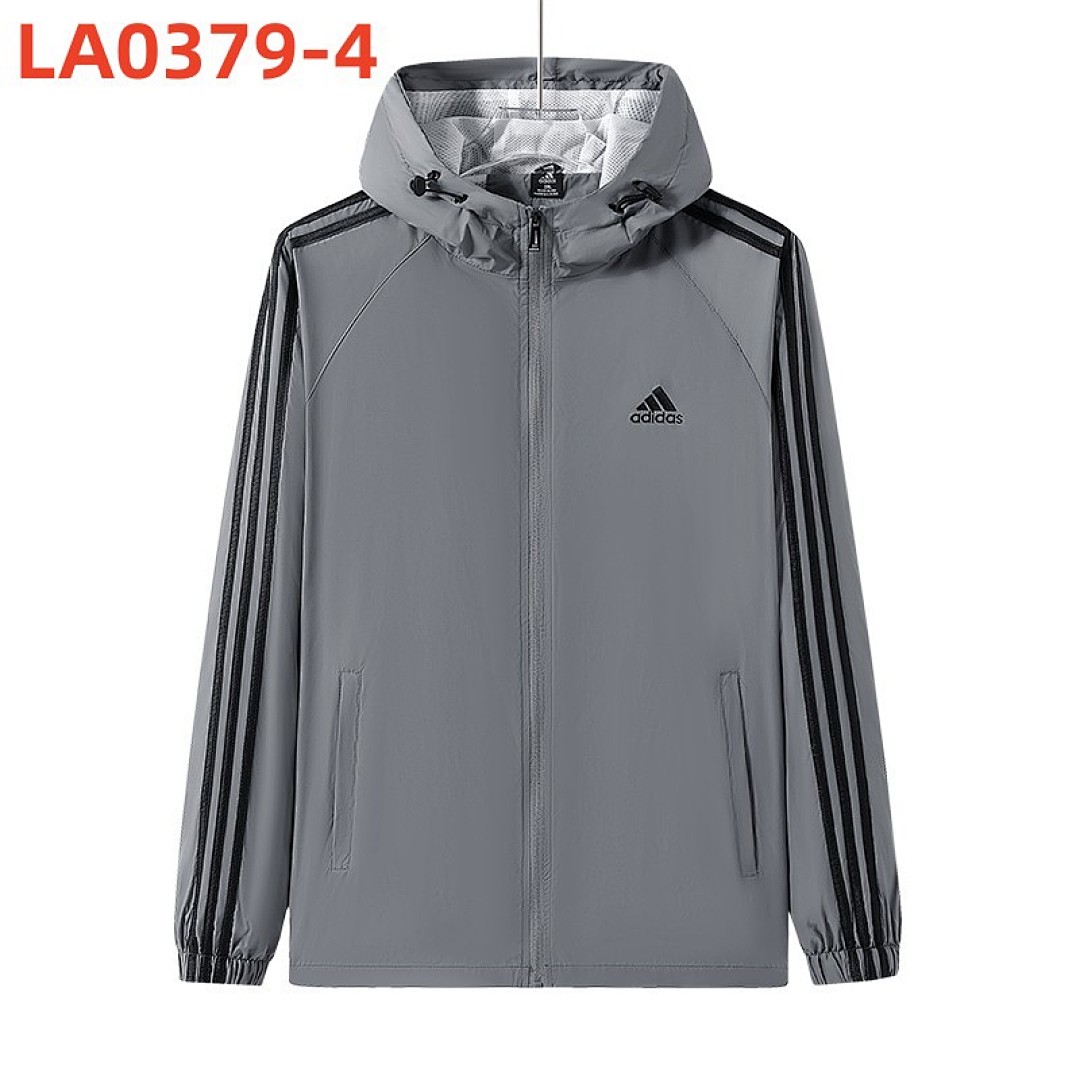 Adidas Essentials 3-Stripes Windbreaker · LA0379 — תמונה 3