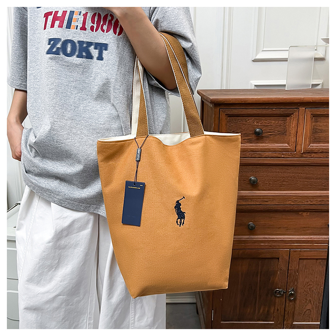 Ralph Lauren Polo Bear Twill Shopper Tote · DP9342 — תמונה 26
