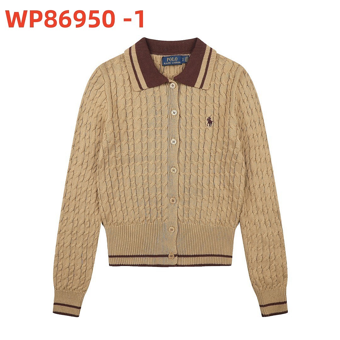 Polo Ralph Lauren Cable-Knit Collared Cardigan · WP86950