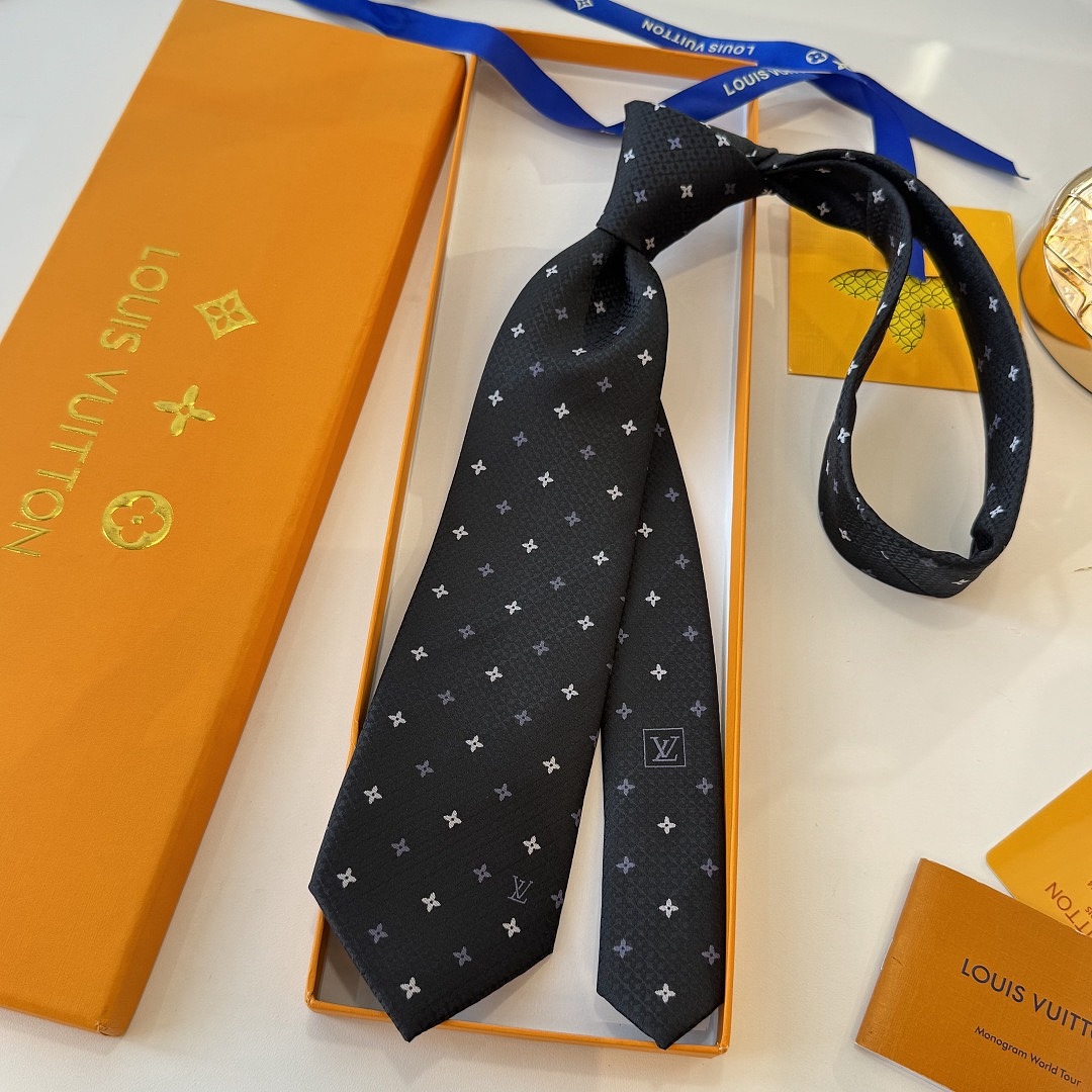 Louis Vuitton Pinstripes Micro Flower Tie · WL78690 — תמונה 19