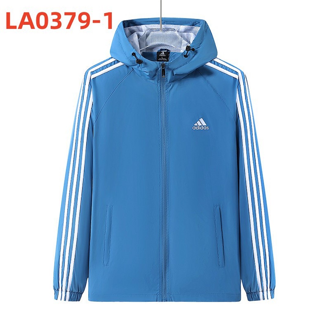 Adidas Essentials 3-Stripes Windbreaker · LA0379 — תמונה 5