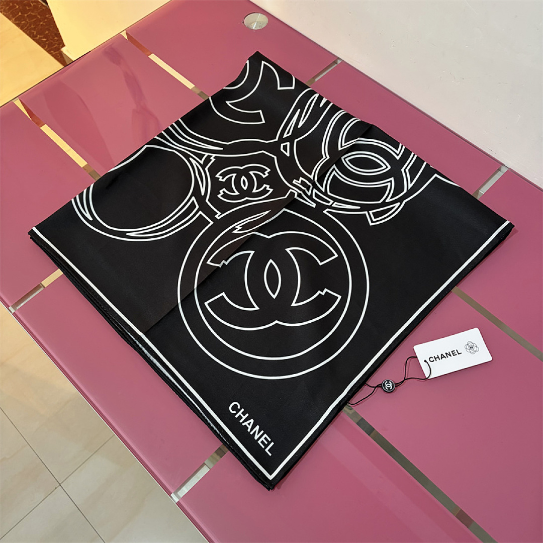 Chanel Square scarf Silk twill · SC45874 — תמונה 15
