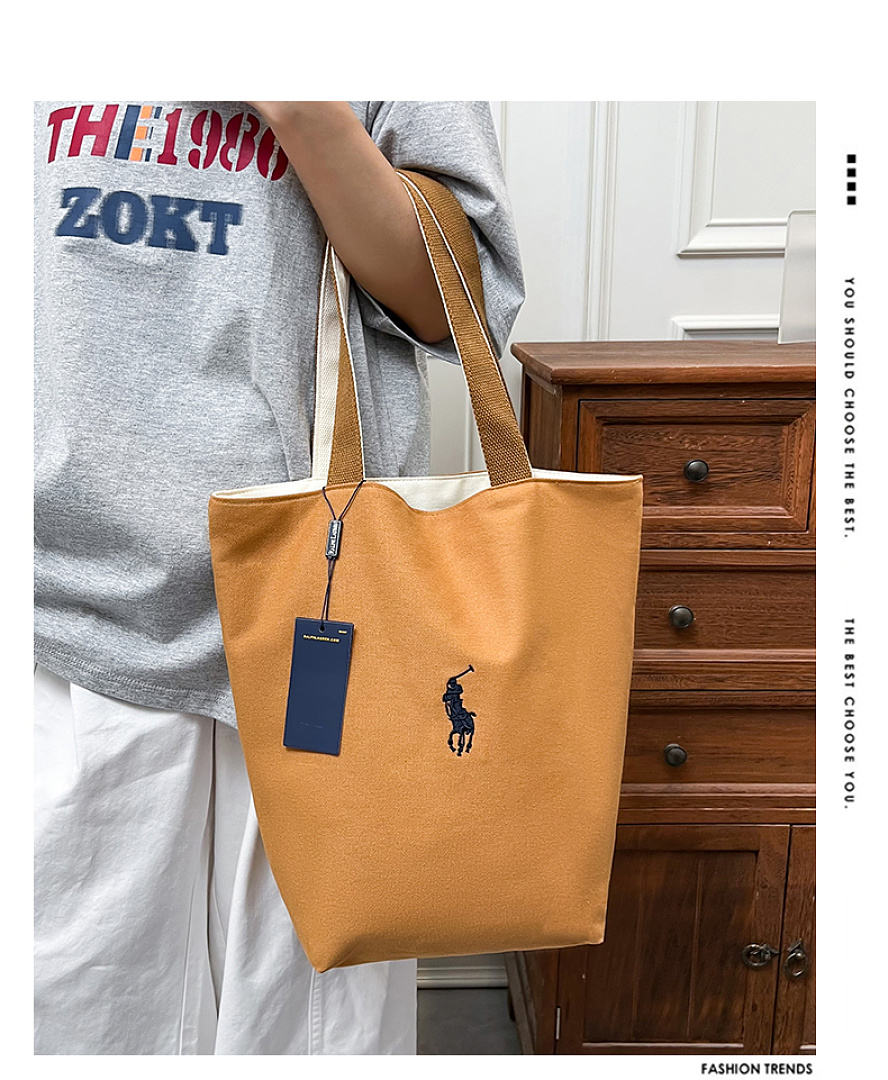 Ralph Lauren Polo Bear Twill Shopper Tote · DP9342 — תמונה 36