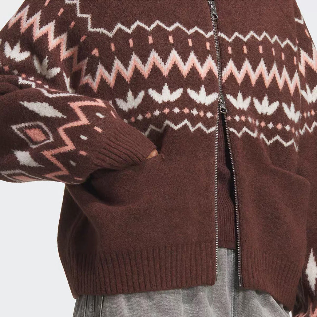 Adidas Originals Fair Isle Cardigan · LA5985 — תמונה 8