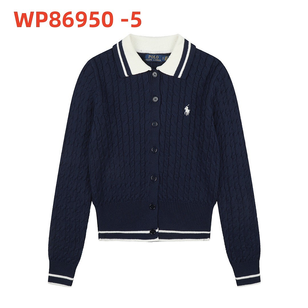 Polo Ralph Lauren Cable-Knit Collared Cardigan · WP86950 — תמונה 5