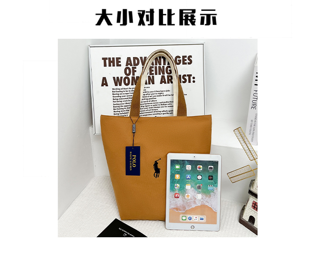 Ralph Lauren Polo Bear Twill Shopper Tote · DP9342 — תמונה 35
