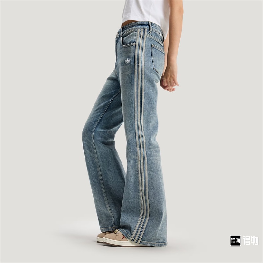 Adidas Adicolor Denim Firebird Pants · LA3173 — תמונה 8
