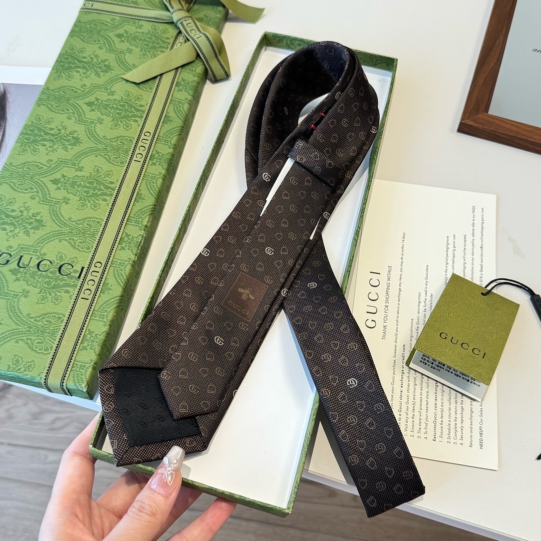 Gucci GG silk jacquard tie · WG68042 — תמונה 12