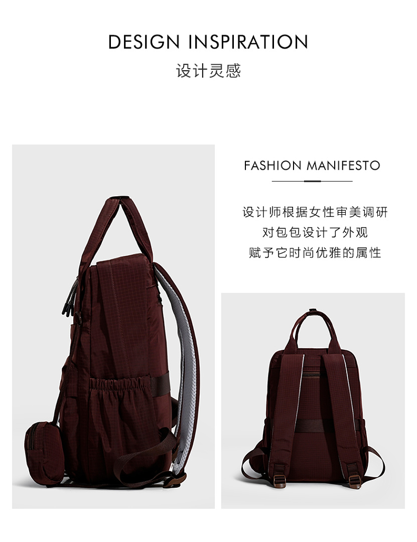 ALO Pastel Cloud Travel Backpack · WA15843 — תמונה 19