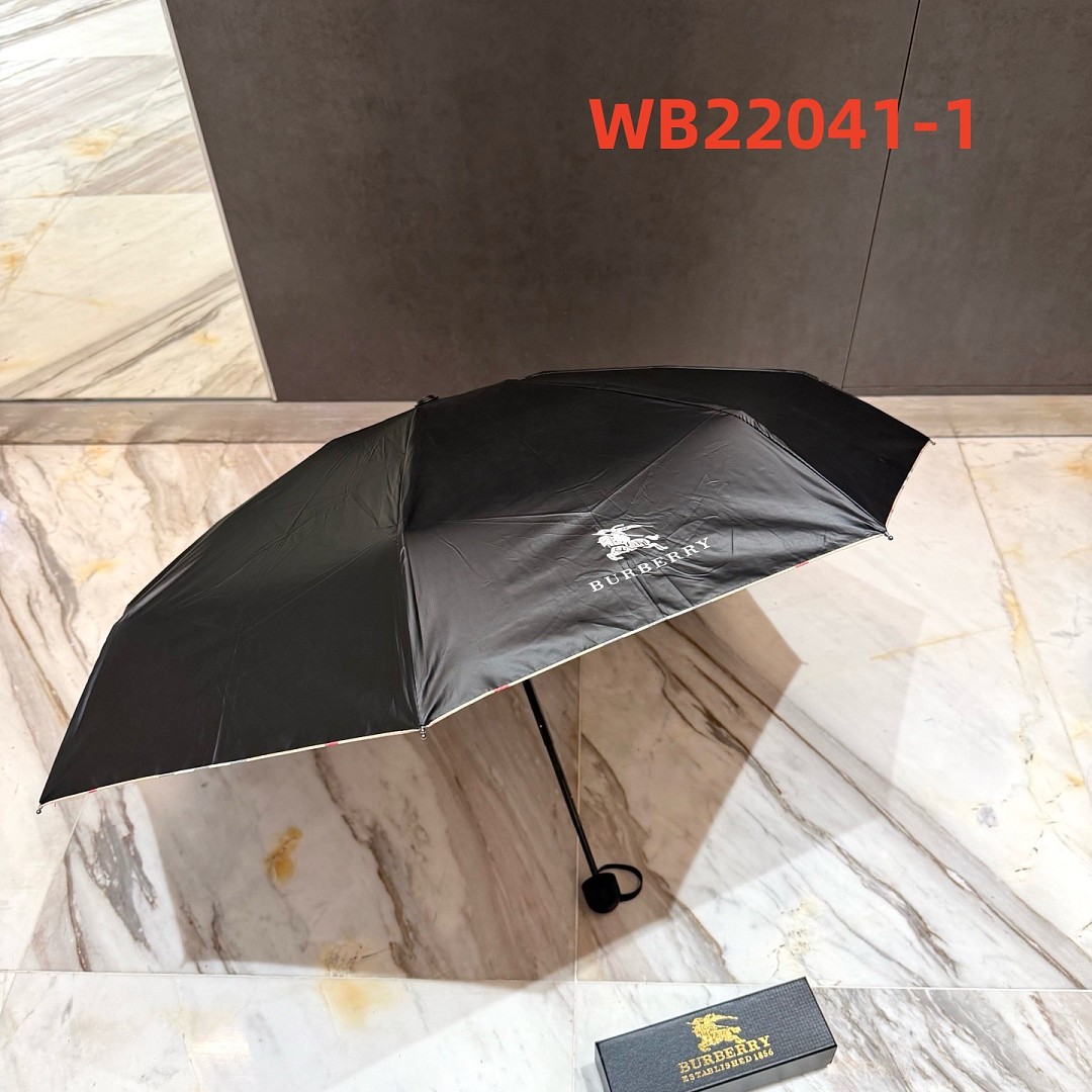 Burberry Check Folding Umbrella · WB22041 — תמונה 3