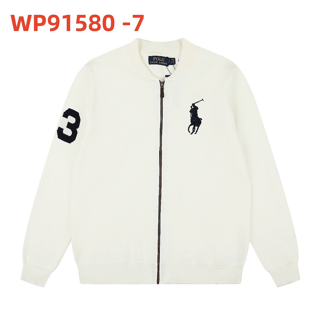 Polo Ralph Lauren Waffle-Knit Full-Zip Cardigan · WP91580 — תמונה 4