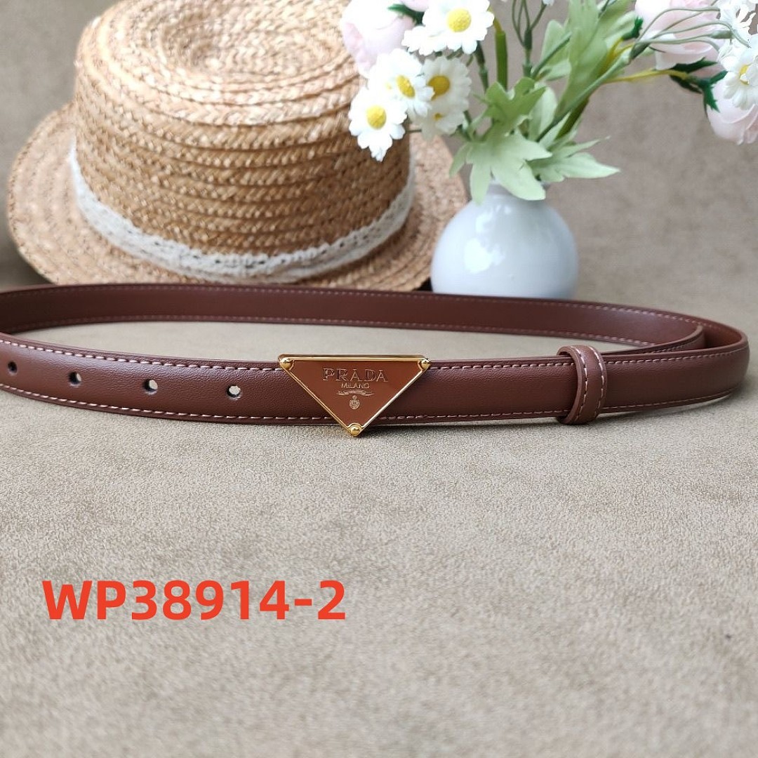 Prada Saffiano Leather Belt · WP38914 — תמונה 3