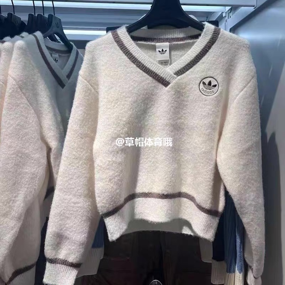 Adidas Houndstooth Sweater · LA2687 — תמונה 18