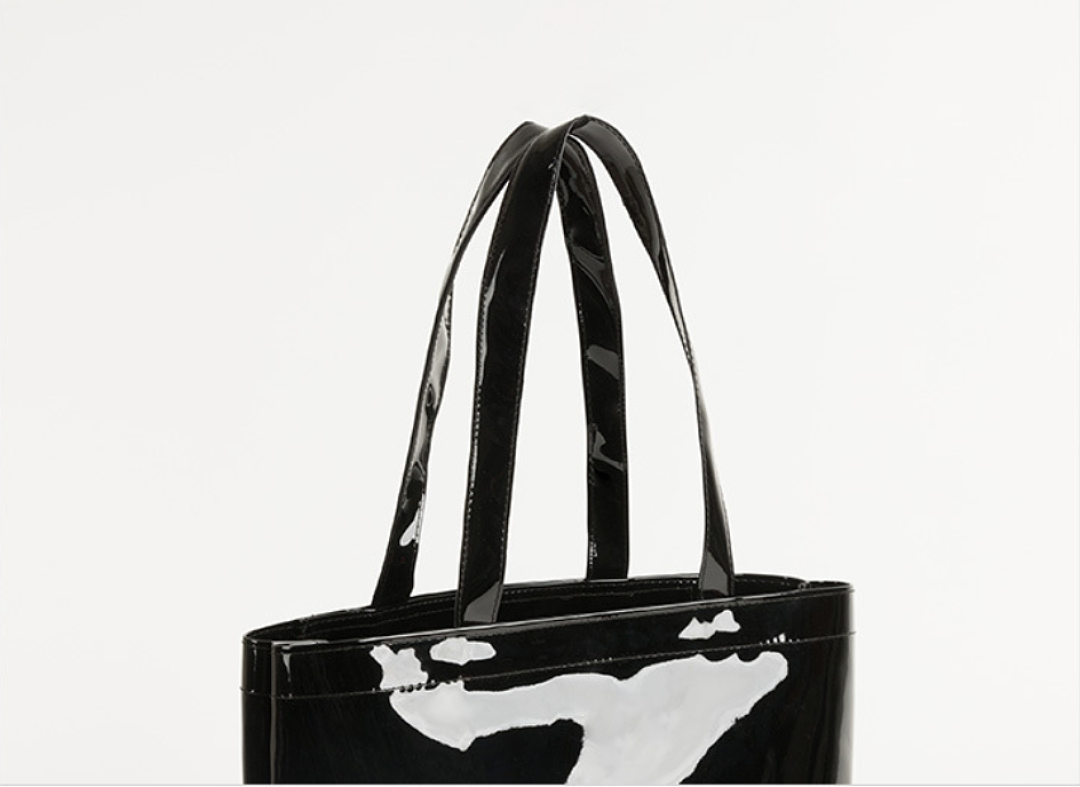Harrods Navy Medium Cotton Logo Tote · WH48967 — תמונה 8