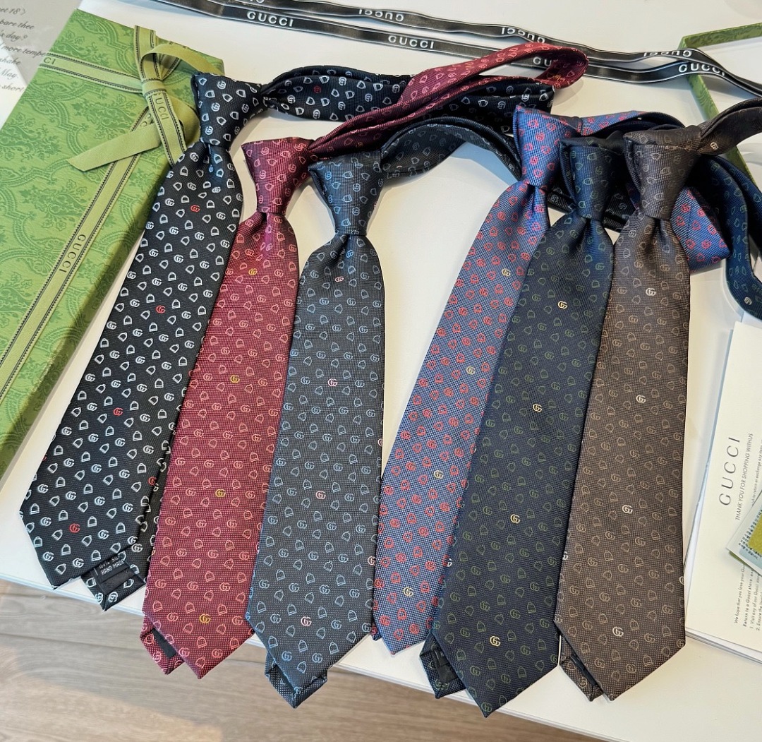 Gucci GG silk jacquard tie · WG68042 — תמונה 27