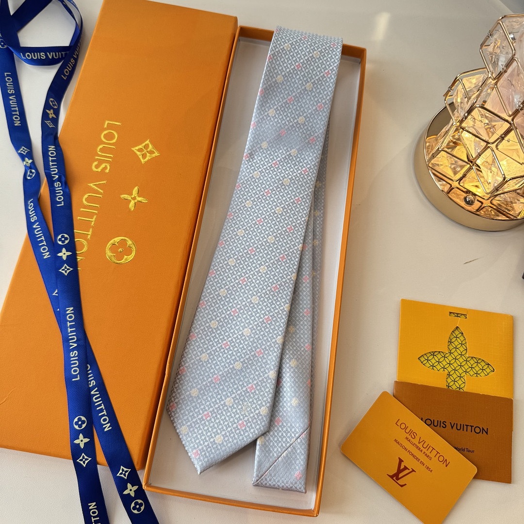 Louis Vuitton Pinstripes Micro Flower Tie · WL78690 — תמונה 14