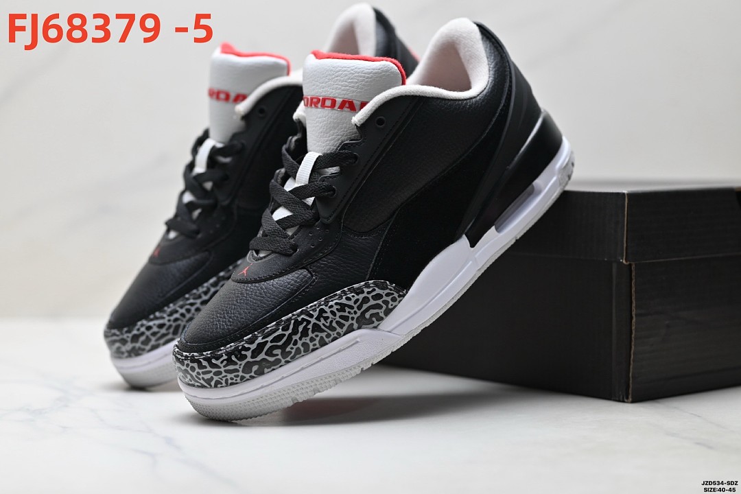 Air Jordan 3 Retro Black · FJ68379