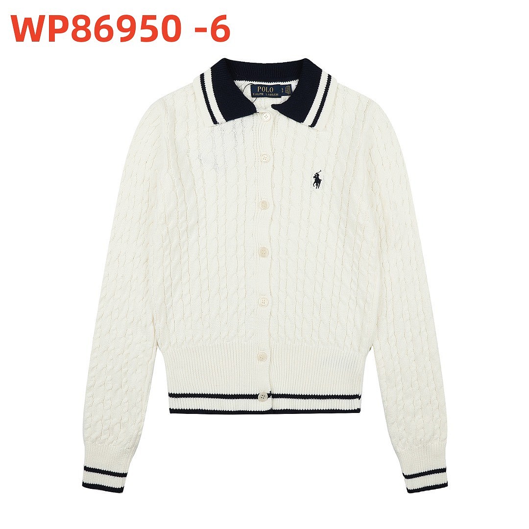 Polo Ralph Lauren Cable-Knit Collared Cardigan · WP86950 — תמונה 4