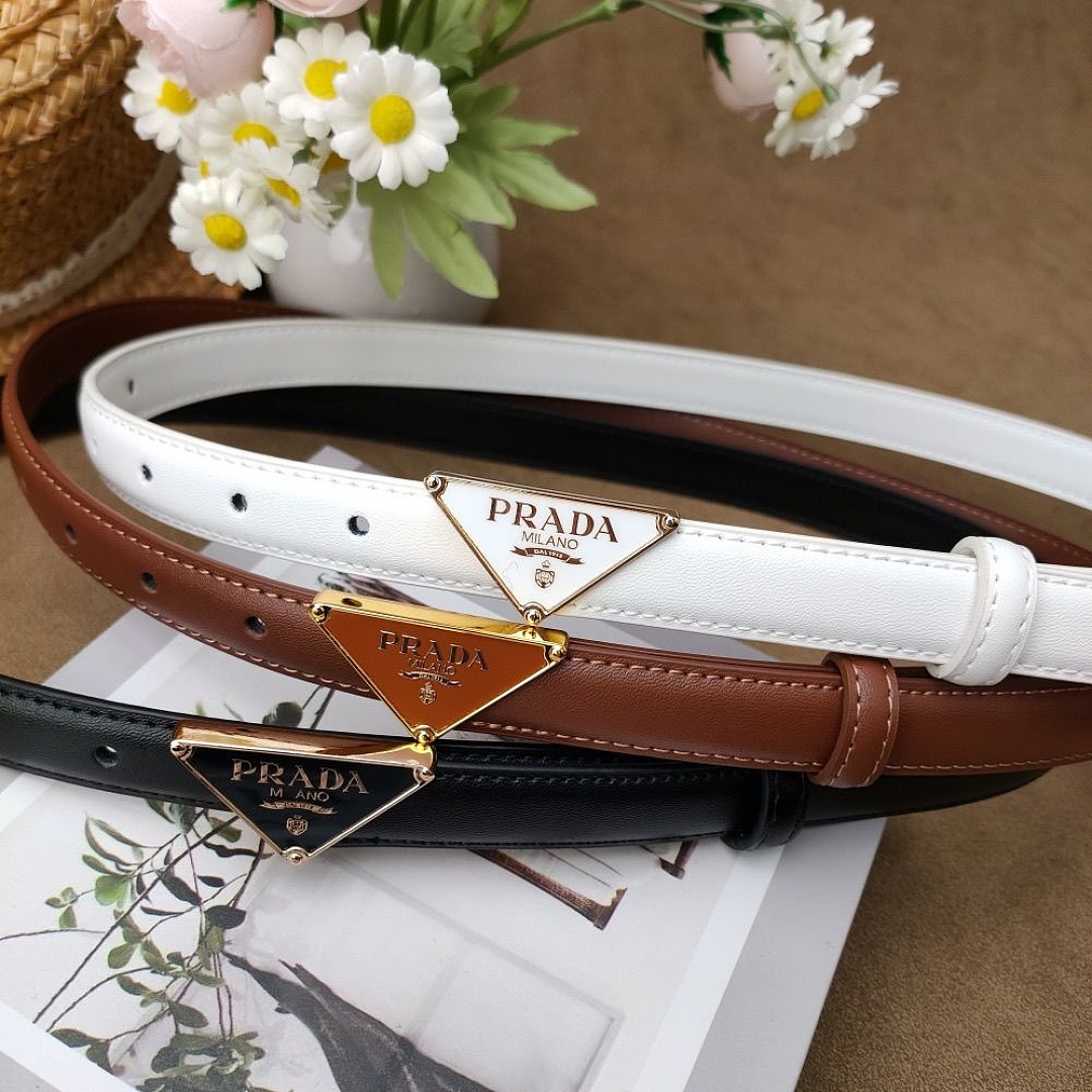 Prada Saffiano Leather Belt · WP38914