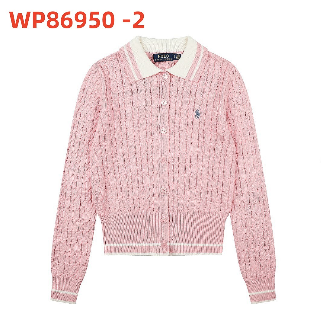 Polo Ralph Lauren Cable-Knit Collared Cardigan · WP86950 — תמונה 8