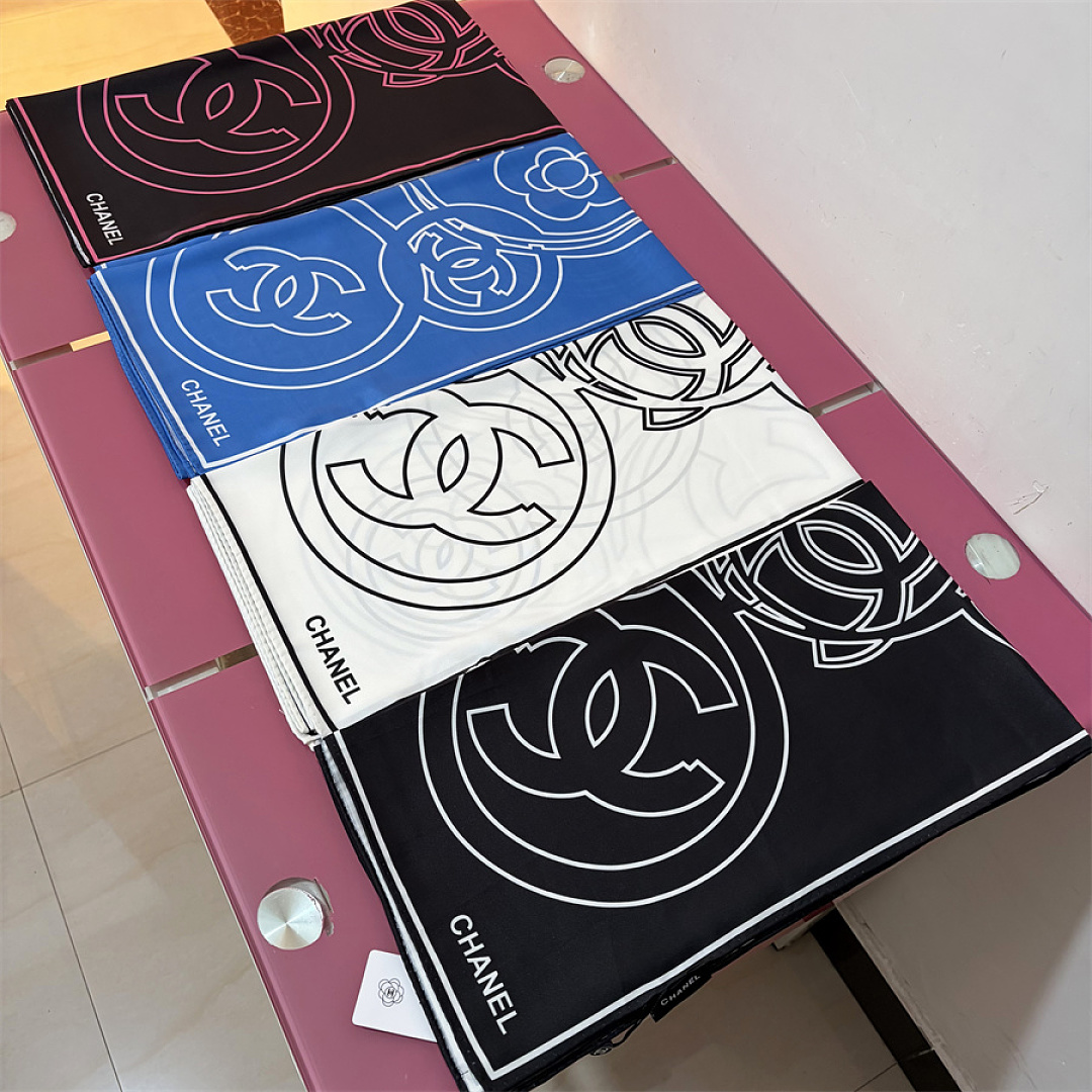 Chanel Square scarf Silk twill · SC45874 — תמונה 19