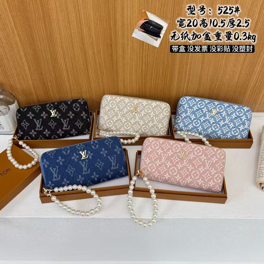 Louis Vuitton Zippy Wallet Monogram Denim · EL52527 — תמונה 36
