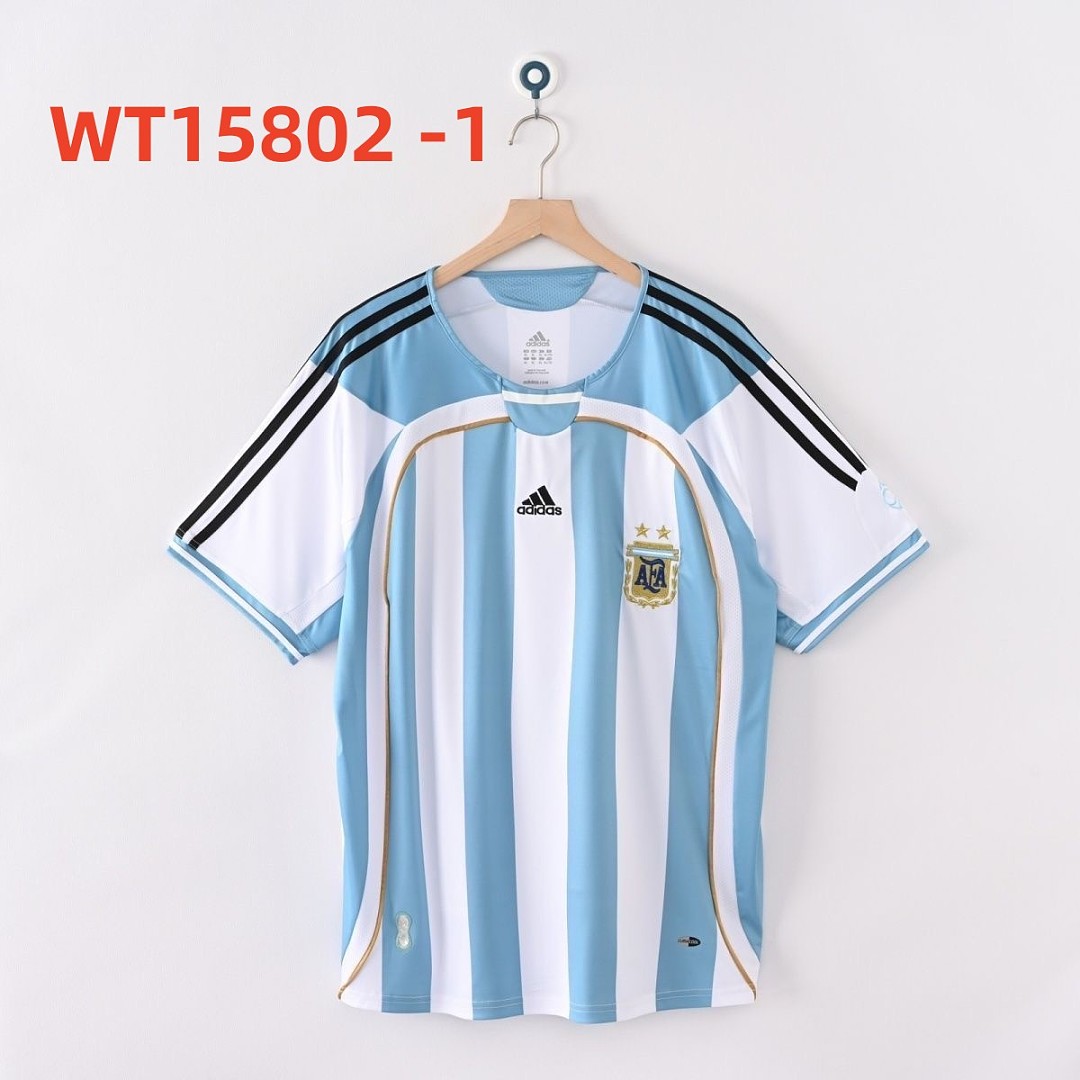 Adidas Argentina Home Jersey 2006 · WT15802
