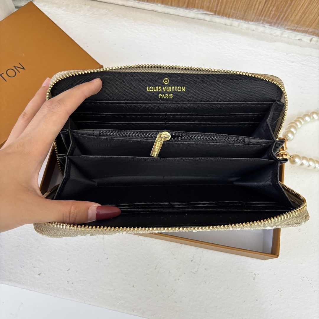 Louis Vuitton Zippy Wallet Monogram Denim · EL52527 — תמונה 29