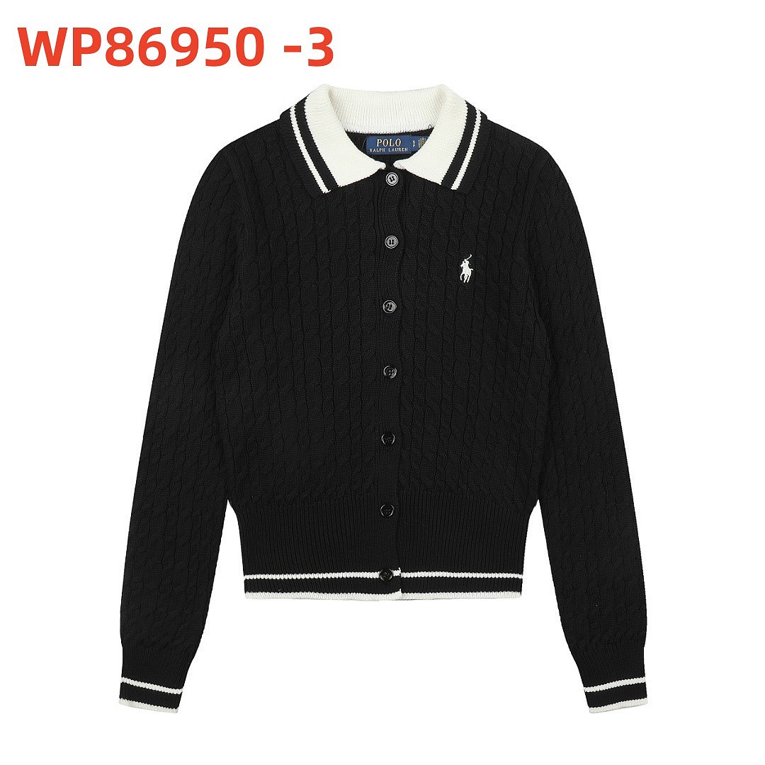 Polo Ralph Lauren Cable-Knit Collared Cardigan · WP86950 — תמונה 7