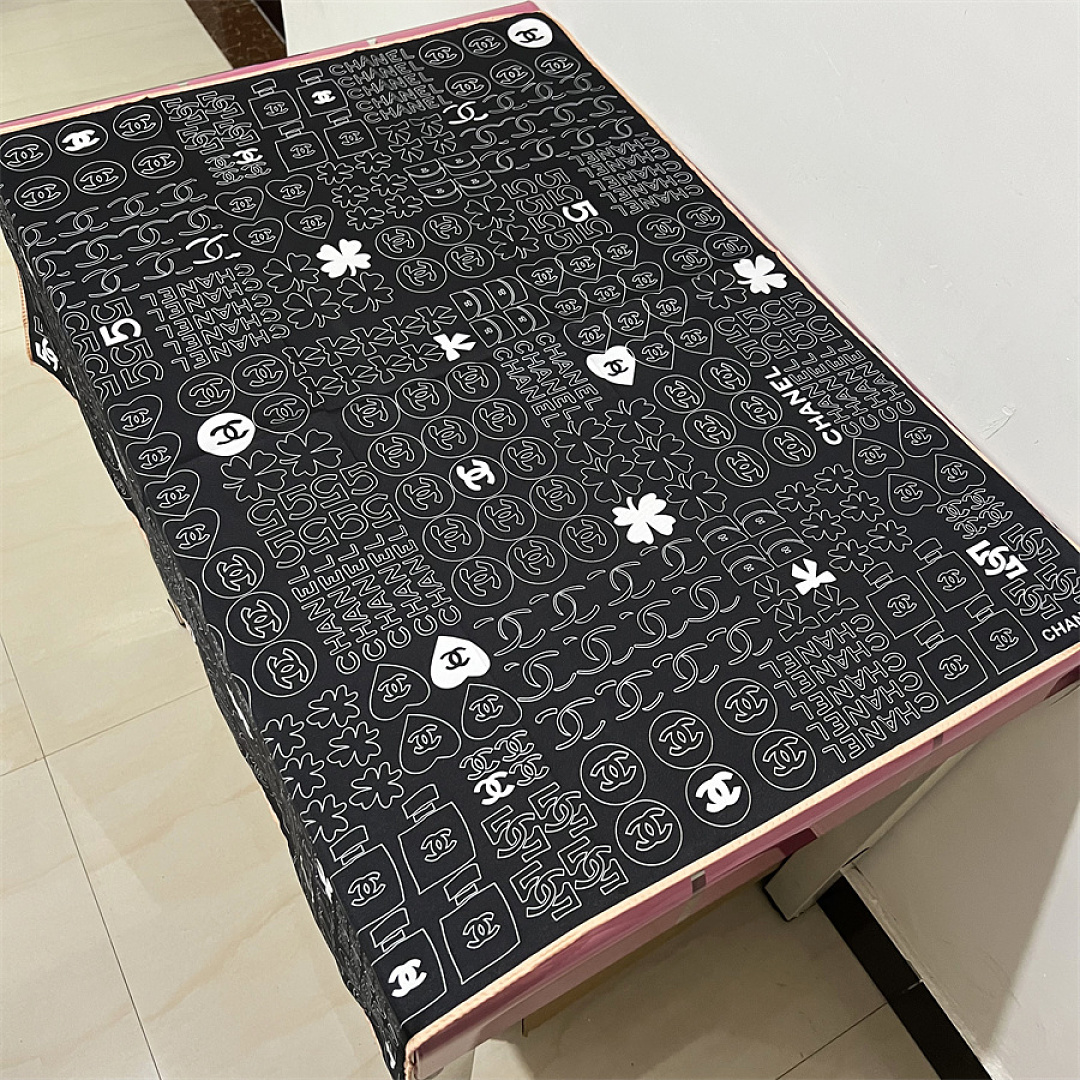 Chanel Silk CC Logo Bandeau Scarf · SC30750 — תמונה 9