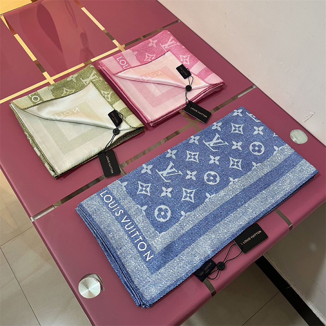 Louis Vuitton LV Denim Stamp Square 90 · SL36905 — תמונה 17