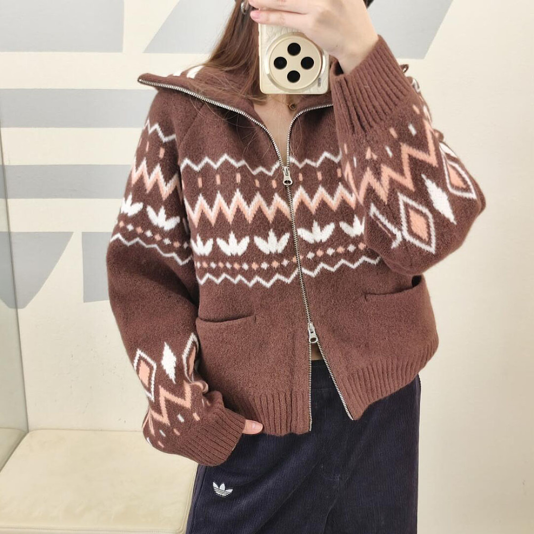 Adidas Originals Fair Isle Cardigan · LA5985 — תמונה 12