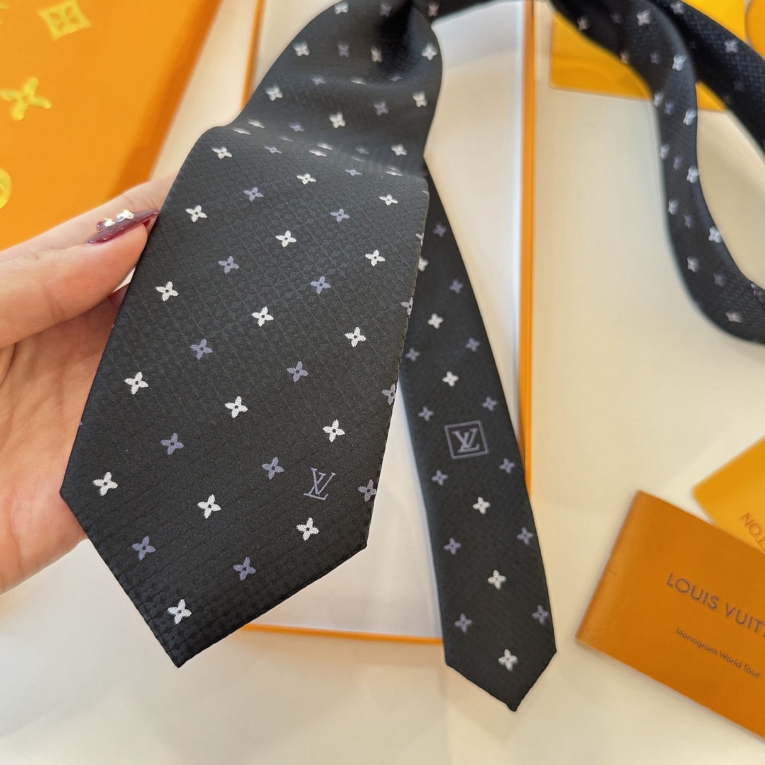 Louis Vuitton Pinstripes Micro Flower Tie · WL78690 — תמונה 18