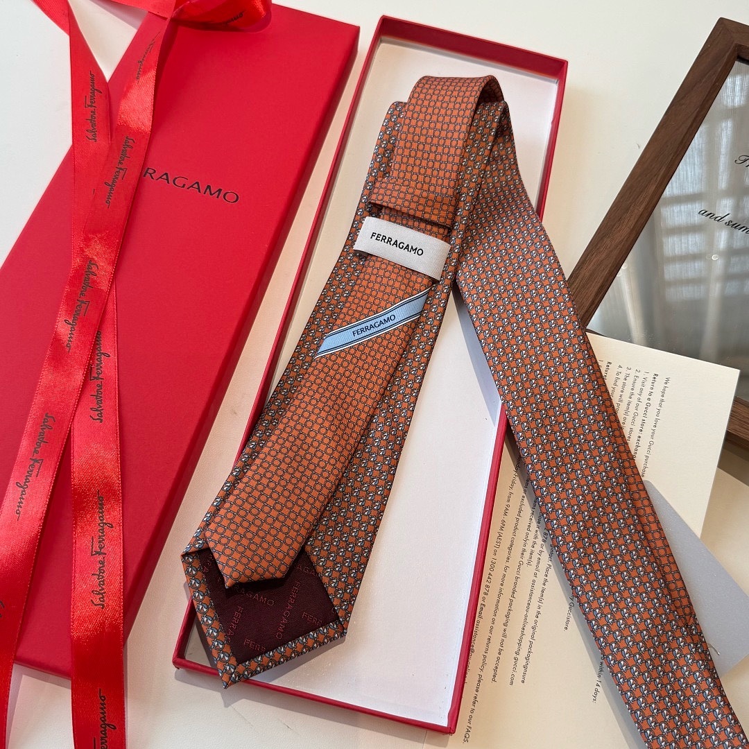 Salvatore Ferragamo — עניבה · WF48586 — תמונה 7