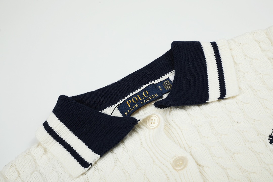 Polo Ralph Lauren Cable-Knit Collared Cardigan · WP86950 — תמונה 17