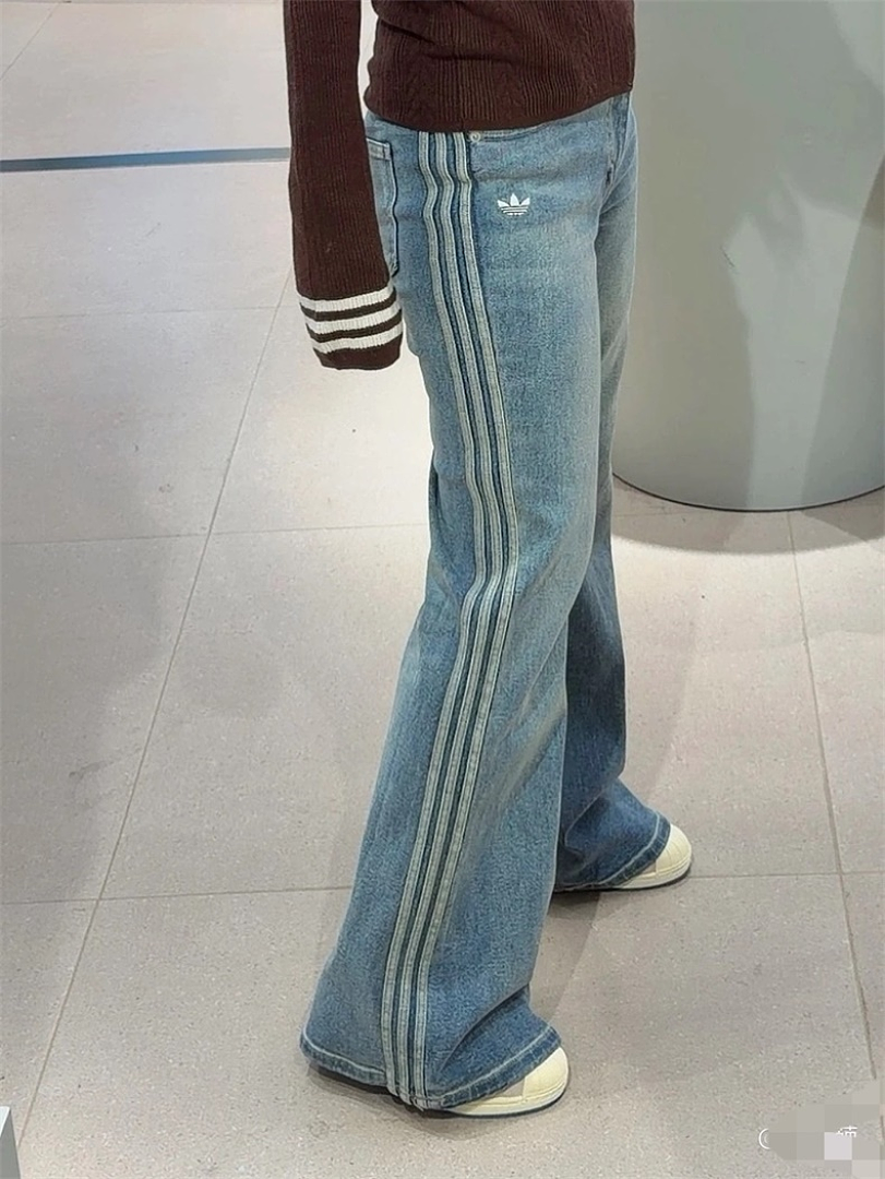Adidas Adicolor Denim Firebird Pants · LA3173 — תמונה 35