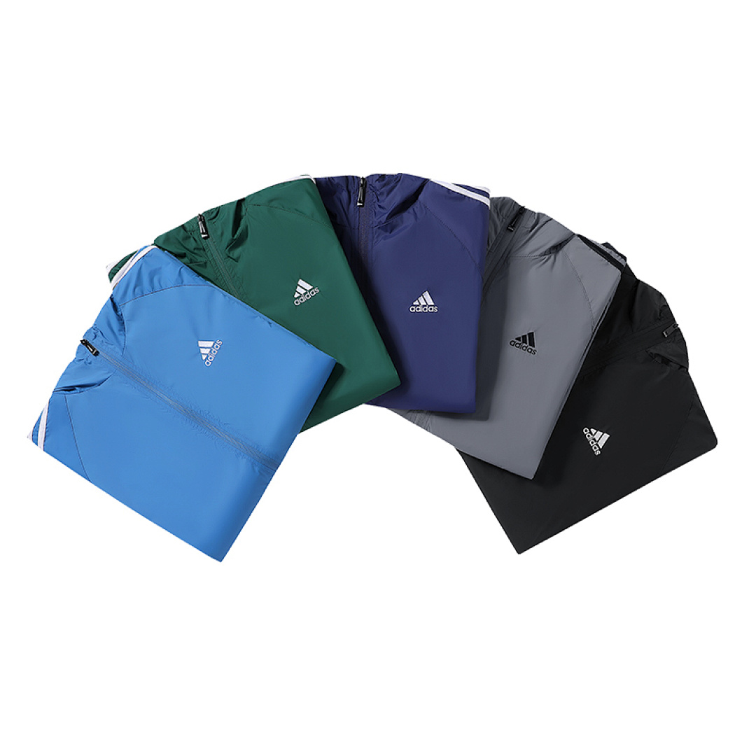 Adidas Essentials 3-Stripes Windbreaker · LA0379 — תמונה 8