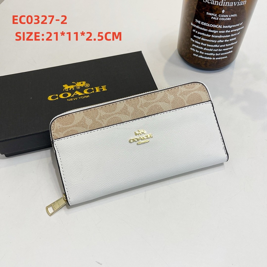 Coach Accordion Zip Wallet · EC0327 — תמונה 3