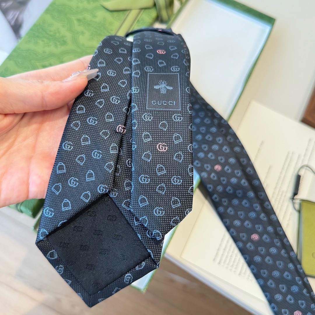 Gucci GG silk jacquard tie · WG68042 — תמונה 19